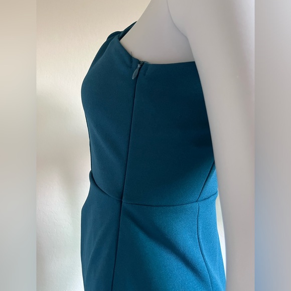 Update: Sold! NWOT One Shoulder Cocktail Midi Dress - Picture 9 of 10